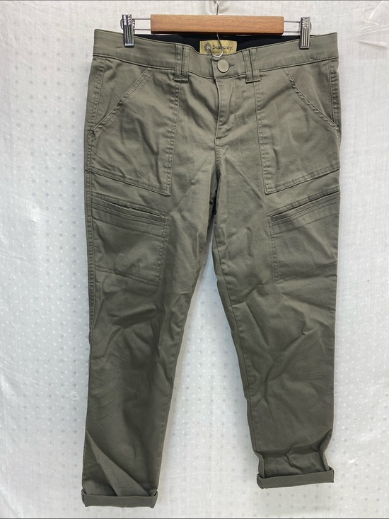 Democracy Pants - Democracy Olive Utility Ankle Cargo Pants Ab Technology Size 10